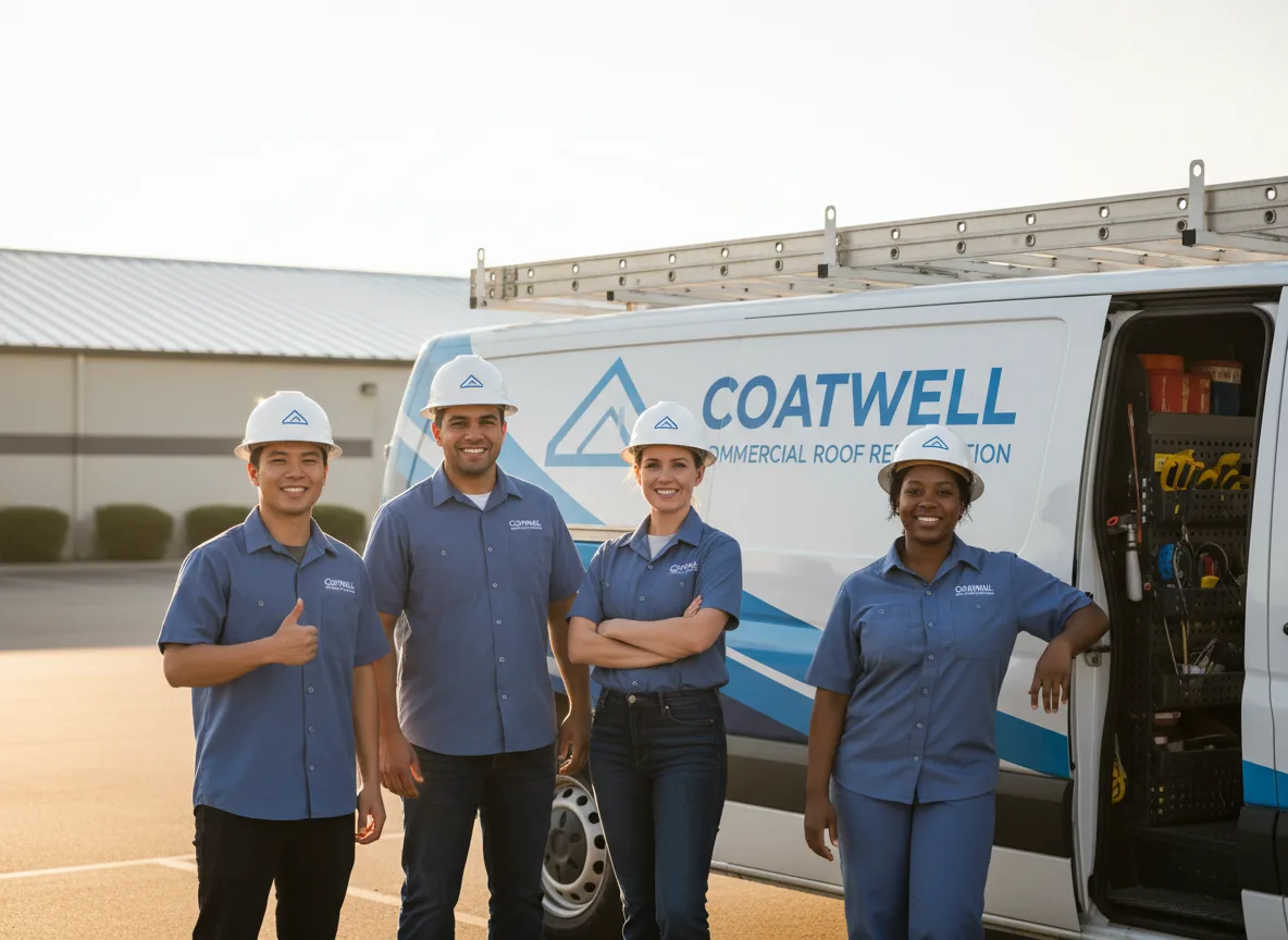 Commercial roof coating company in Waldo, OH